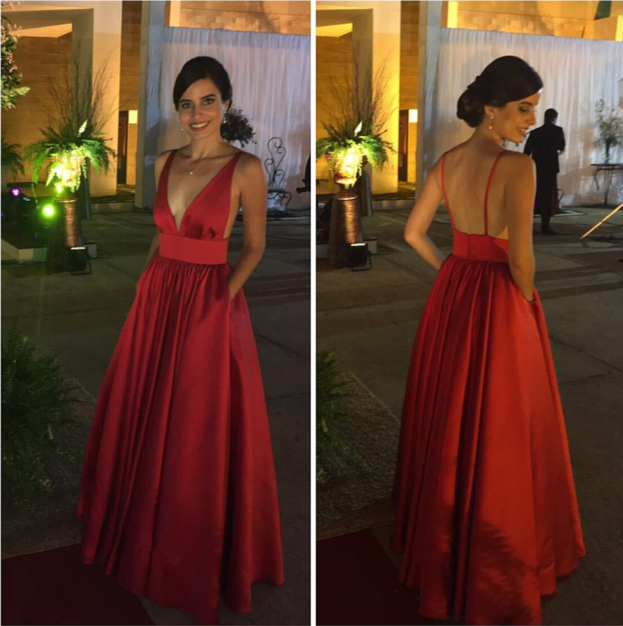 Plunge Evening Gown Discount, 53% OFF 